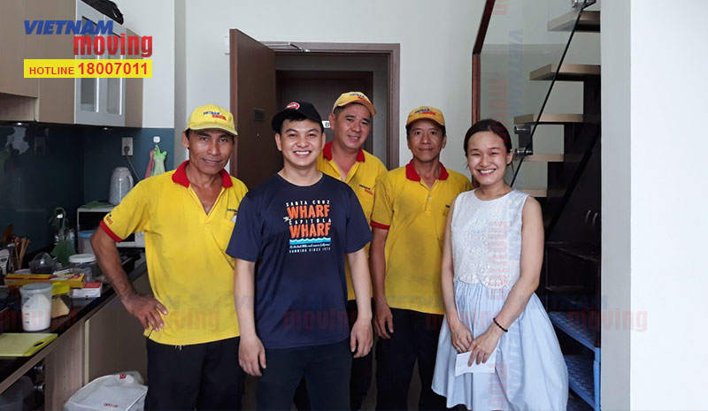 Dự án chuyển nhà Chị Thoa ở quận Phú Nhuận ngày 27/09/2020