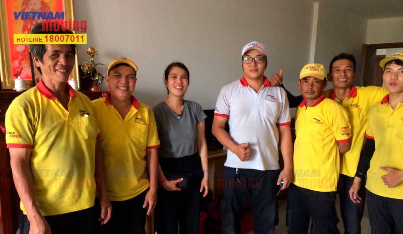 Dự án chuyển nhà Chị Thủy ở huyện Nhà Bè ngày 05/03/2020