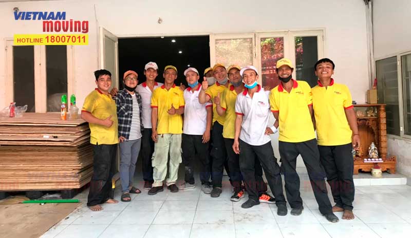 Dự án chuyển nhà chị Tiên ở quận 7 ngày 18/03/2020