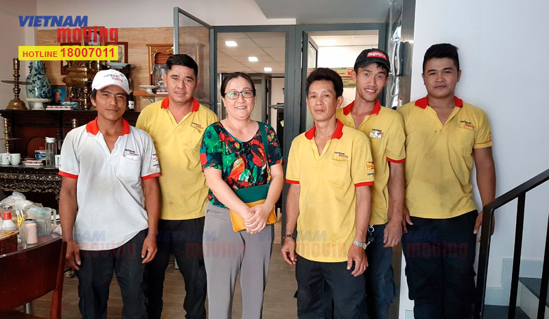 Dự án chuyển nhà Chị Uyển ở quận Bình Thạnh ngày 10/01/2020