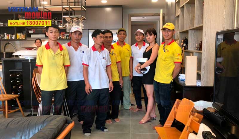 Dự án chuyển nhà Chị Vân ở căn hộ Chung cư Tropic Garden Thảo Điền