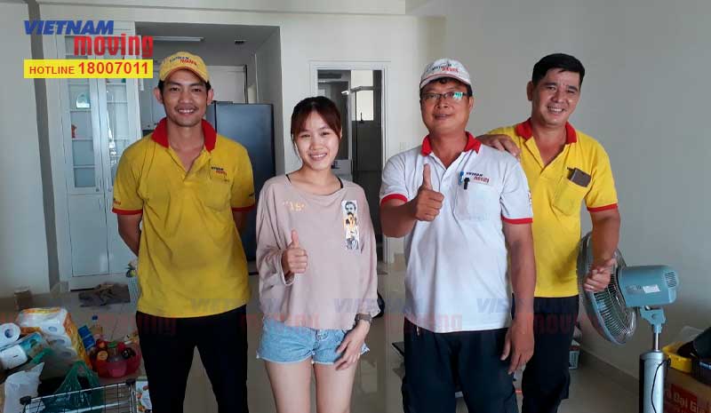 Dự án chuyển nhà Chị Vy ở Căn hộ Era Town Đức Khải Quận 7