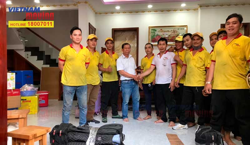 Dự án chuyển nhà Chú Hiếu ở quận Bình Thạnh ngày 25/03/2020