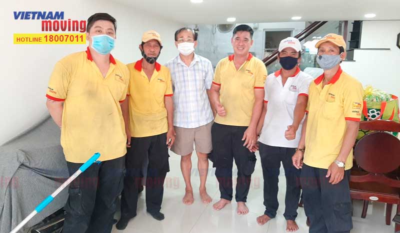 Dự án chuyển nhà Chú Hùng ở quận 7 ngày 14/04/2020