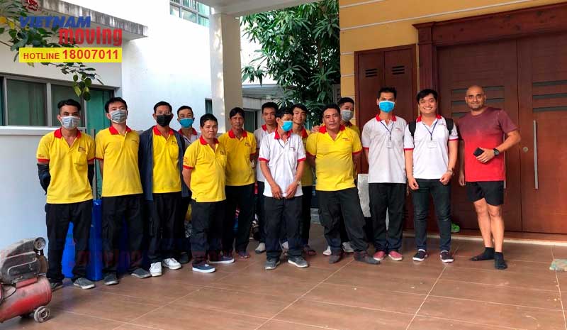 Dự án chuyển nhà Mr. Aashish Kapoor ở khu biệt thự cao cấp Villa Riviera