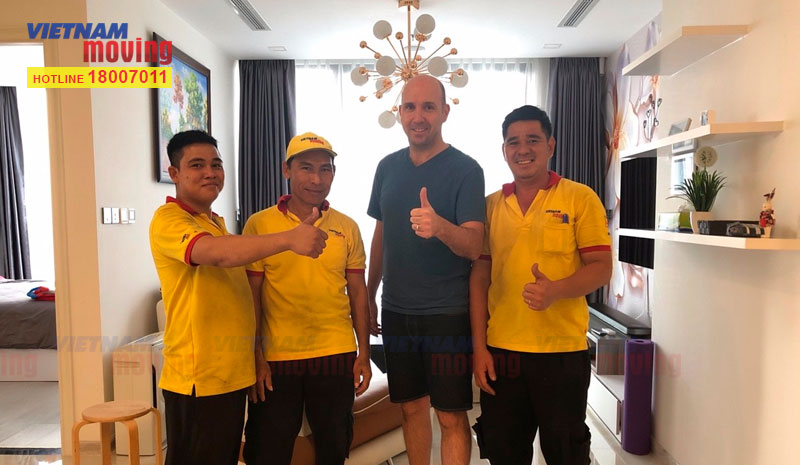 Dự án chuyển nhà Mr Jonnie ở căn hộ Vinhomes Golden River (Ba Son)