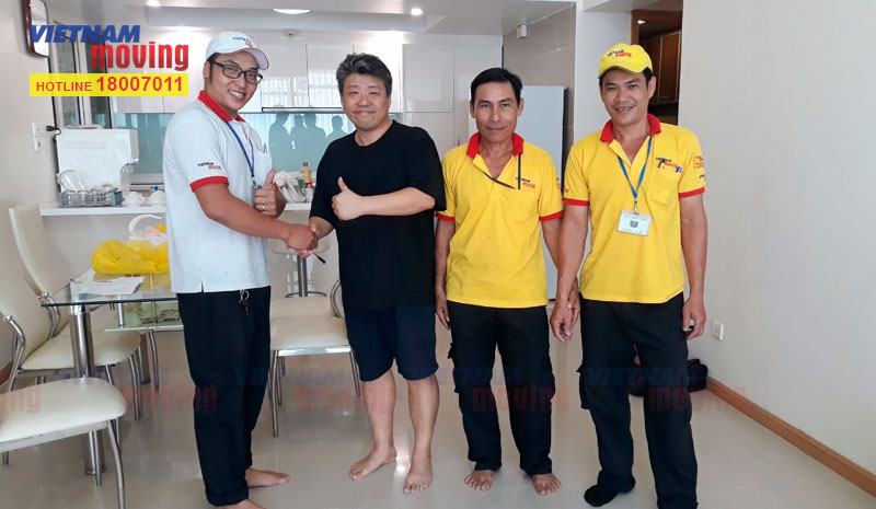 Dự án chuyển nhà Mr. Marcus ở căn hộ Chung cư Sapphire 2 - Saigon Pearl