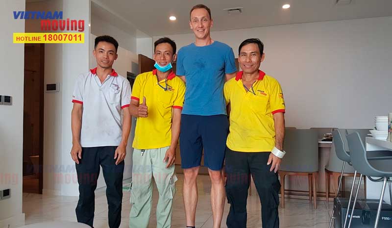 Dự án chuyển nhà Mr Vincent ở căn hộ chung cư Vinhomes Ba Son Golden River