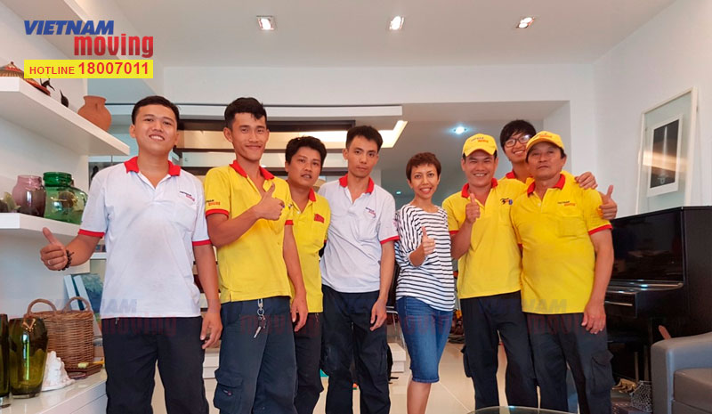 Dự án chuyển nhà Ms Andy Stiff ở căn hộ chung cư Phú Mỹ, Q7