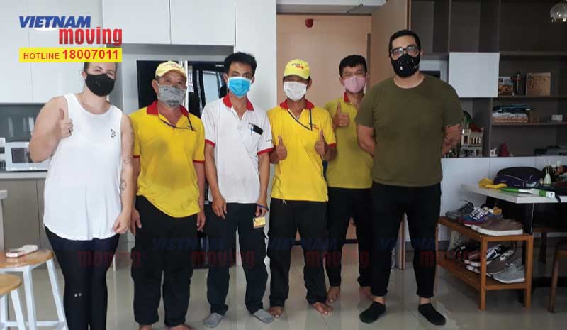 Dự án chuyển nhà Ms. Ramon Cardona ở quận 2 ngày 23/03/2020