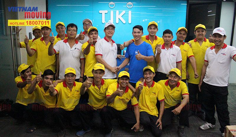 Dự án chuyển văn phòng công ty Cổ phần TIKI