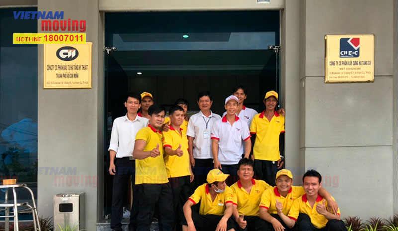 Dự án chuyển văn phòng công ty CP ĐT Hạ Tầng Kỹ Thuật TPHCM (CII)