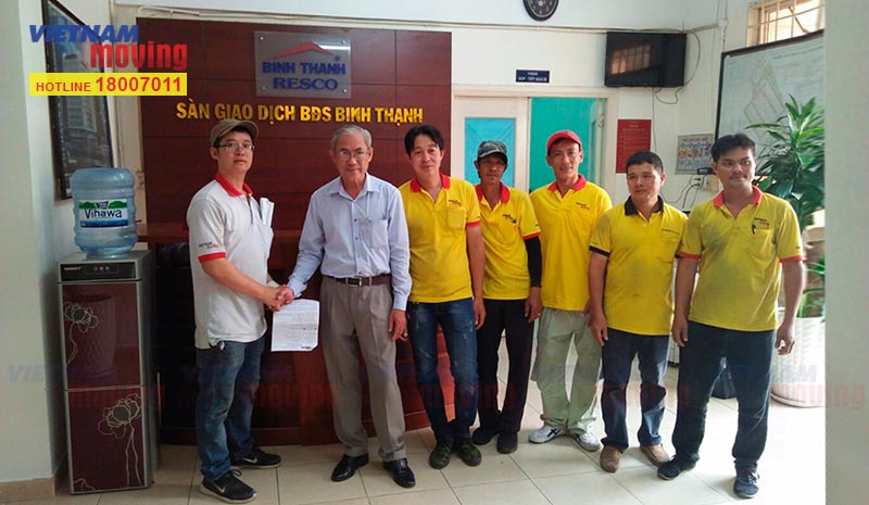 Dự án chuyển văn phòng công ty Địa Ốc Bình Thạnh - Resco