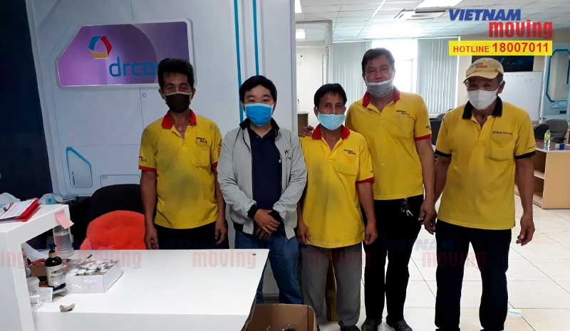 Dự án chuyển văn phòng Công ty Drcom Viet nam