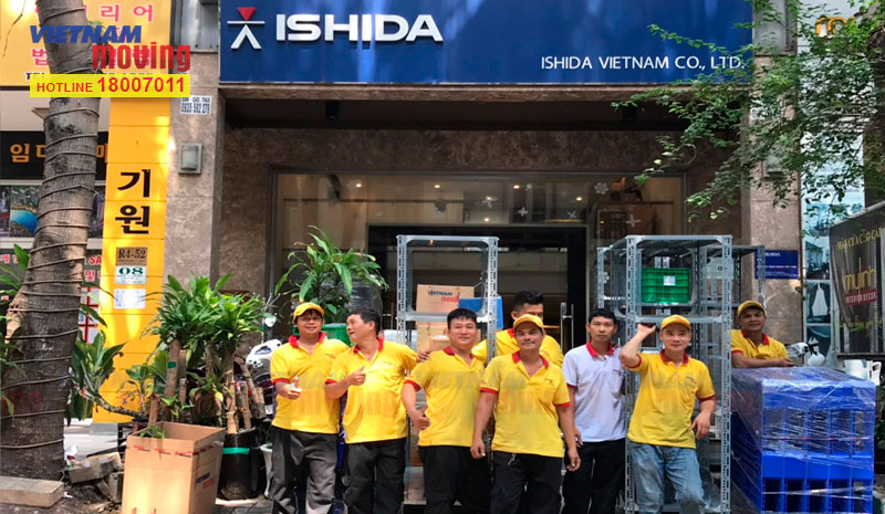 Dự án chuyển văn phòng công ty Ishida Việt Nam
