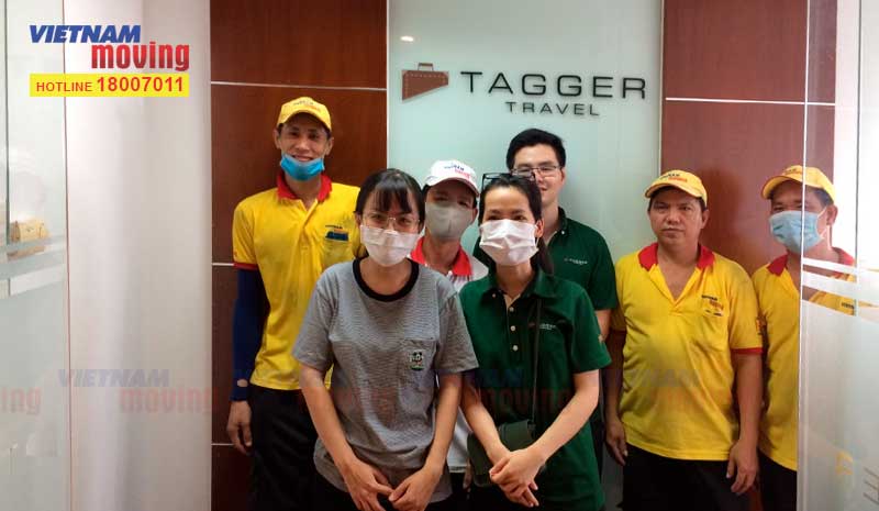 Dự án chuyển văn phòng Công ty Lữ Hành Tagger