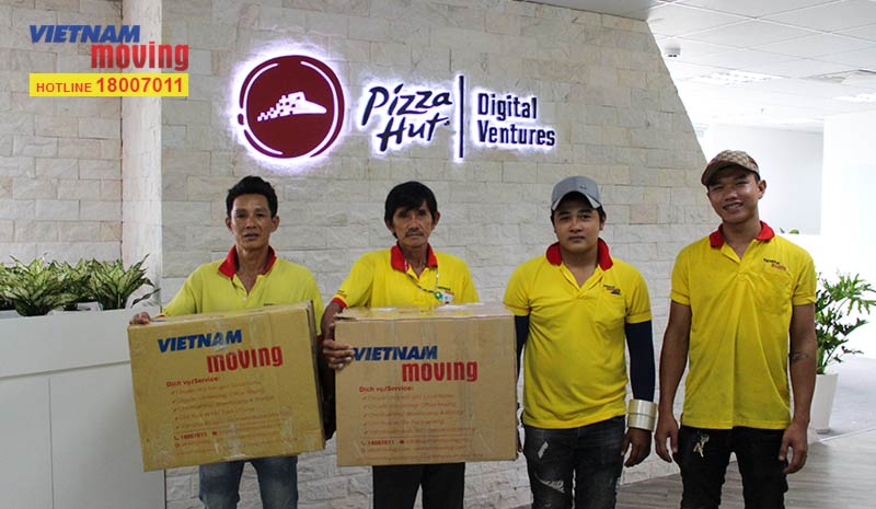 Dự án chuyển văn phòng công ty Pizza Việt Nam - Pizza Hut VN