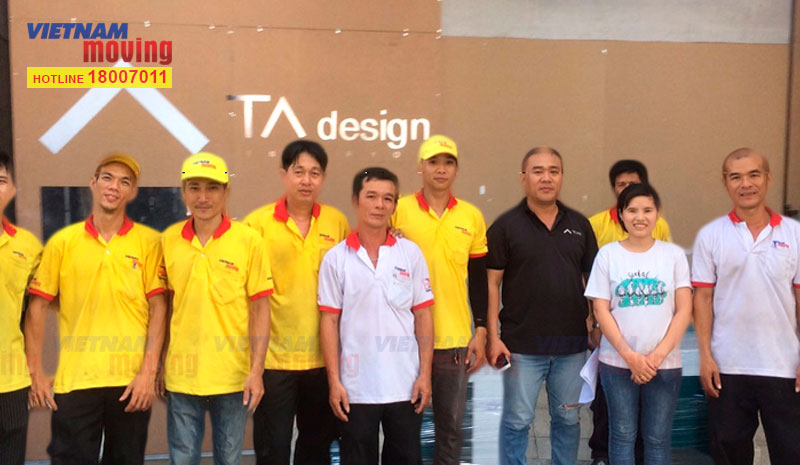 Dự án chuyển văn phòng công ty TA Design