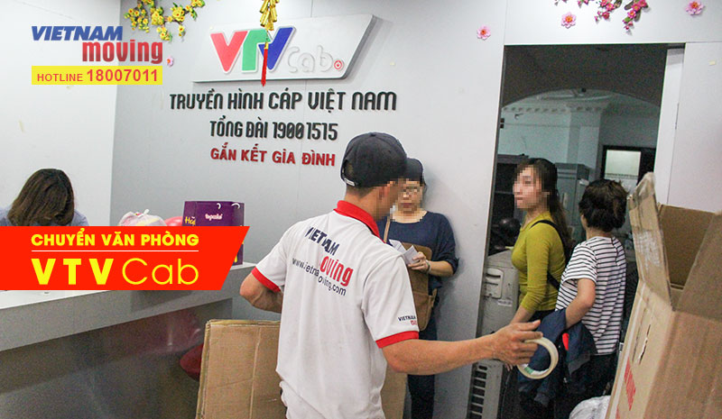 Dự án chuyển văn phòng công ty Truyền hình cáp Việt Nam VTV Cab chinh nhánh TPHCM