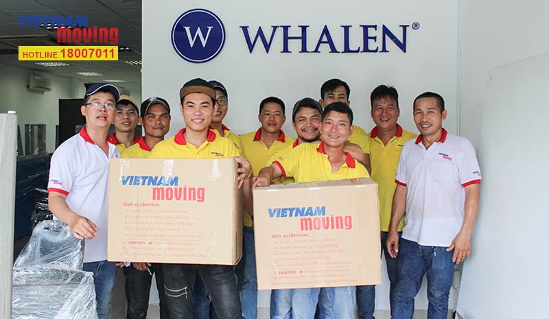Dự án chuyển văn phòng công ty Whalen Furniture Việt Nam