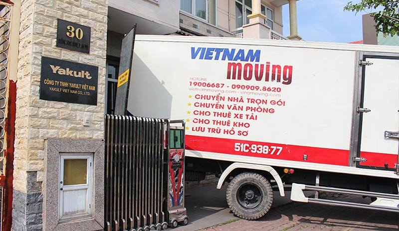 Dự án vận chuyển văn phòng công ty Yakult Việt Nam