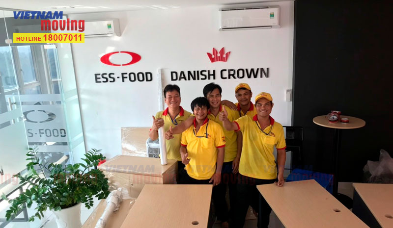 Dự án chuyển văn phòng đại diện công ty ESS Food | Danish Crown