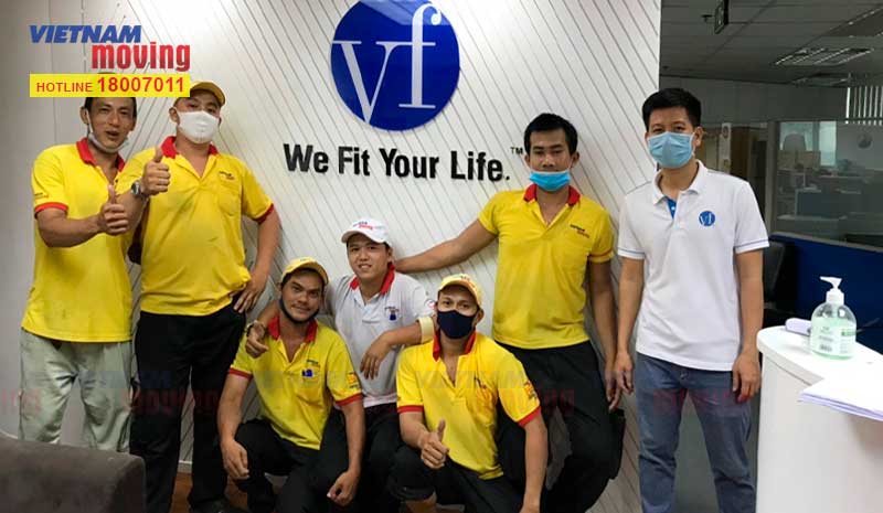 Dự án chuyển văn phòng đại diện công ty VF ASIA