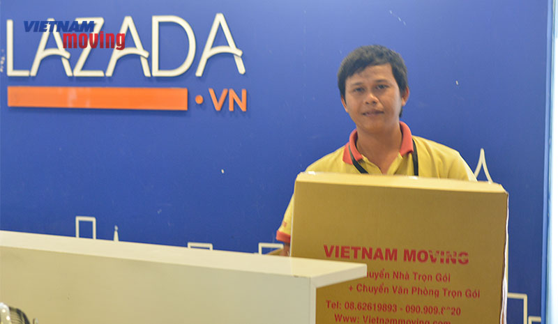 Dự án chuyển văn phòng công ty Lazada Việt Nam