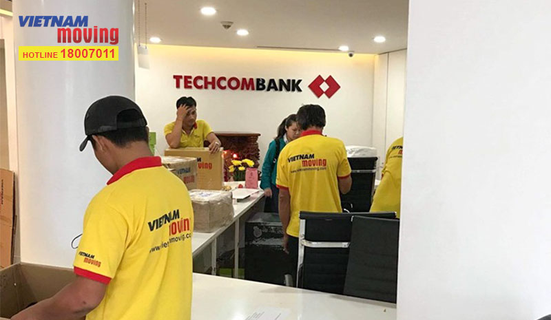Dự án chuyển văn phòng Ngân hàng Techcombank