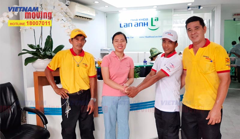 Dự án chuyển văn phòng Nha Khoa Lan Anh