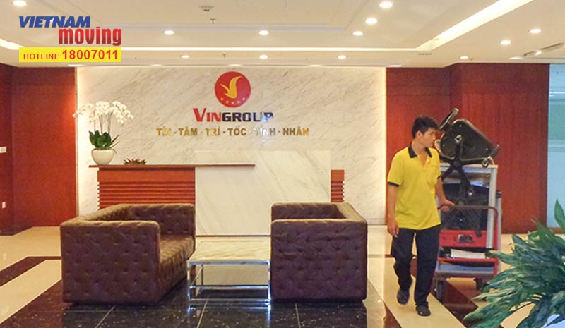 Dự án chuyển văn phòng Tập đoàn Vingroup