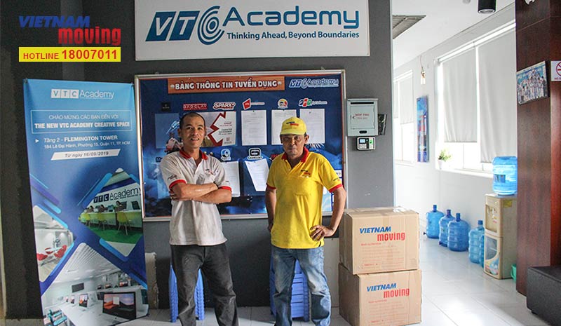 Dự án vận chuyển học viện Công nghệ và Nội dung số VTC Academy