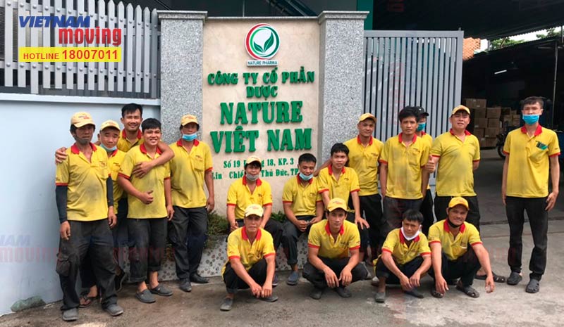 Dự án vận chuyển nội bộ công ty Cổ Phần Dược Nature Việt Nam