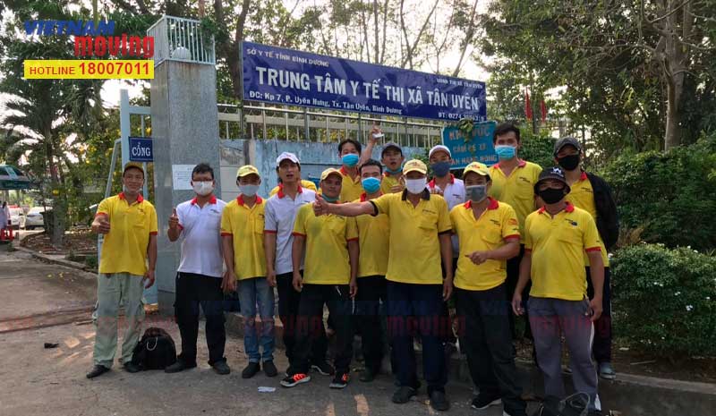 Dự án vận chuyển tại Trung Tâm Y Tế Thị Xã Tân Uyên