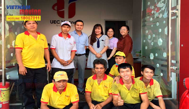Dự án vận chuyển trung tâm Anh Ngữ UEC Vietnam