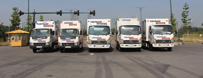 Hệ thống xe taxi tải Dịch vụ chuyển nhà quận Thủ Đức tại Vietnam Moving