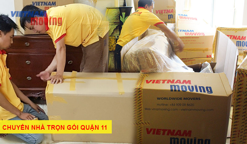Dịch Vụ Chuyển Nhà Trọn Gói Quận 11 | Giá Rẻ Chuyên Nghiệp