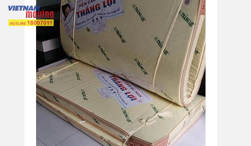 Instruction on how to shift a mattress when moving your house