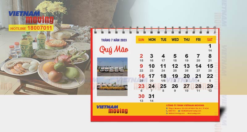 Danh sách ngày tốt nhập trạch trong tháng 7 năm 2023