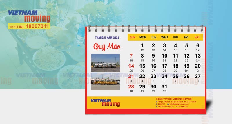 Danh sách các ngày tốt trong tháng 5 năm 2023