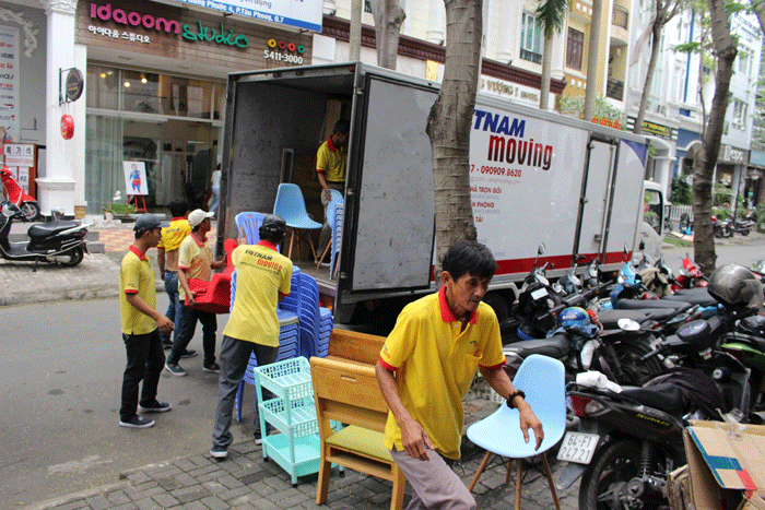 taxi tải 1 tấn tại vietnam moving