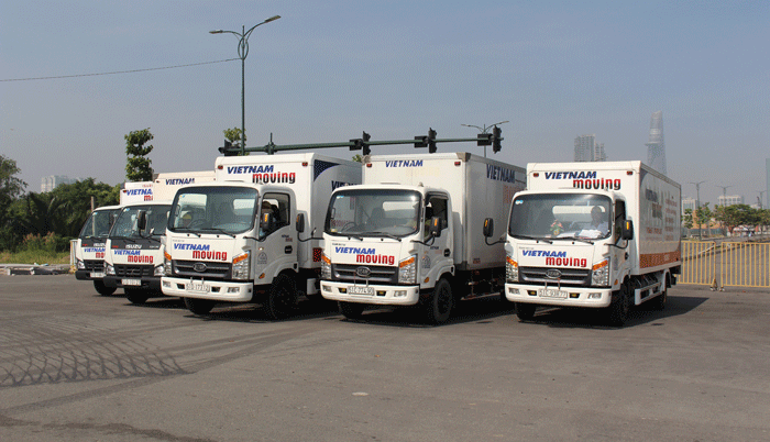 Xe taxi tải dịch vụ chuyển nhà trọn gói Sài Gòn được cung cấp tại Vietnam Moving
