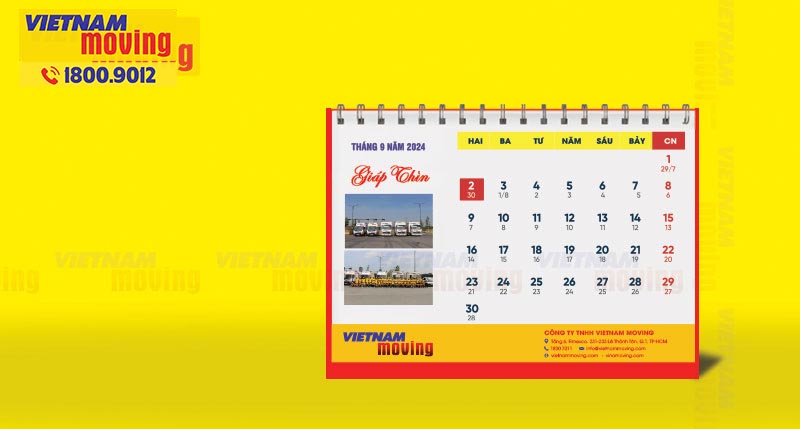 Các ngày tốt trong tháng 9 năm 2024 - năm giáp thìn