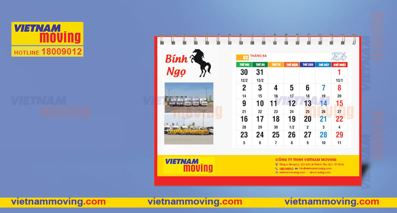 Xem ngày tốt chuyển nhà tháng 3 năm 2026