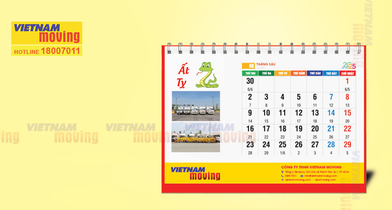 Danh sách các ngày tốt tháng 6 năm 2025 - Ất tỵ
