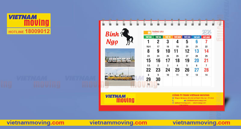 Danh sách các ngày tốt tháng 06 năm 2026 để chuyển nhà