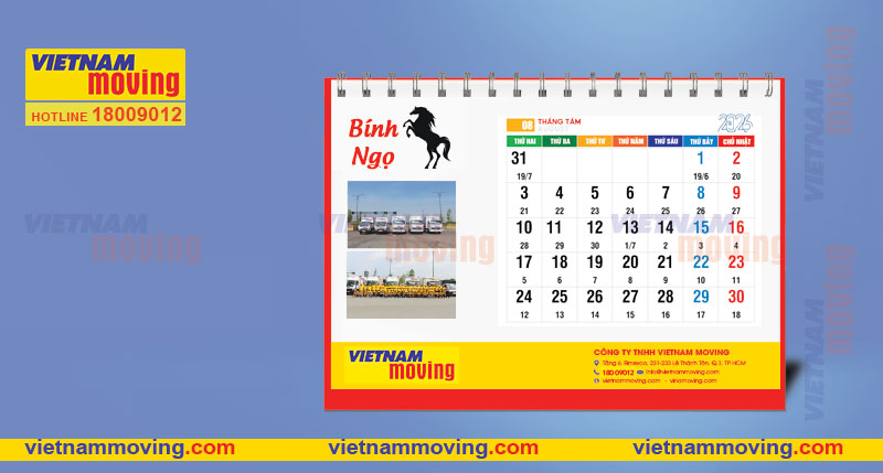 Danh sách các ngày tốt tháng 08 năm 2026 để chuyển nhà