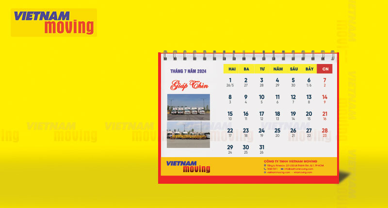 Danh sách ngày tốt trong tháng 7 năm 2024 - Giáp Thìn