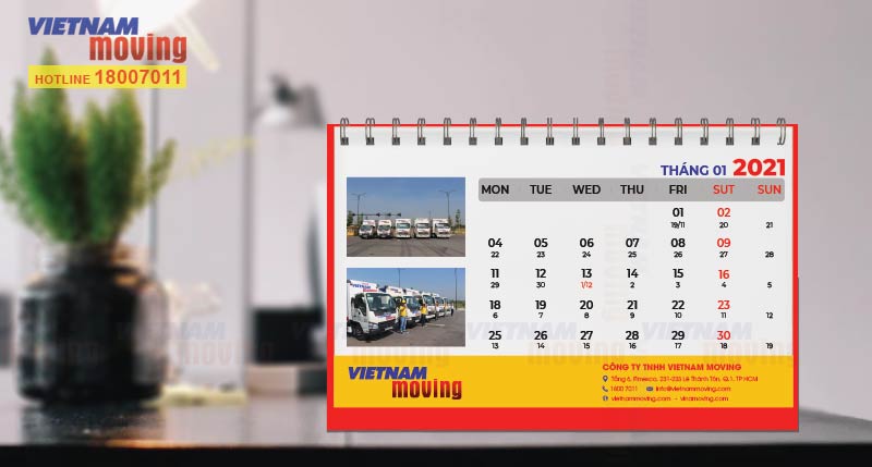 Xem ngày tốt chuyển văn phòng trong tháng 1 năm 2021
