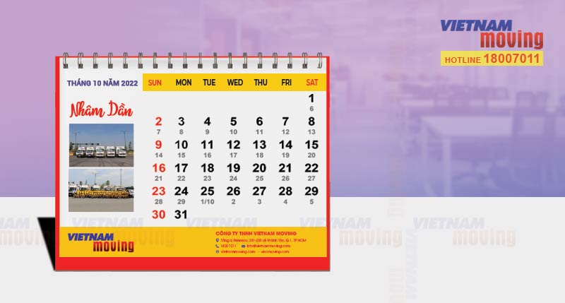 Xem ngày tốt chuyển văn phòng trong tháng 10 năm 2022